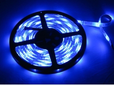 5M Waterproof 60LED 3528 SMD Flexible Light Strip-Blue Light